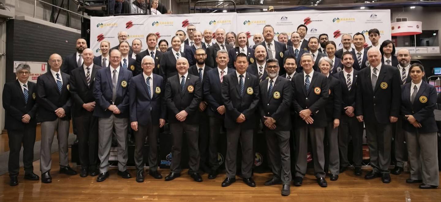 Ishinryu Karate Referees Australian Open | National Officiating Team