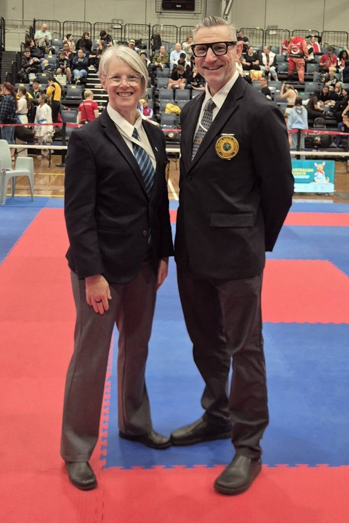 Ishinryu karate referees Australian Open tatami officials